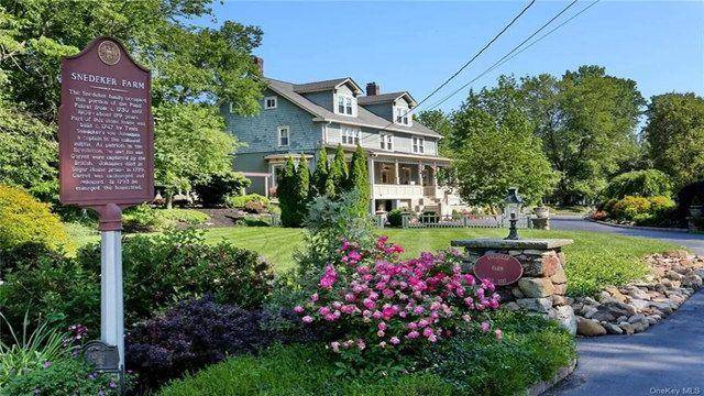 The historic Snedeker Farm private residence in Congers, New York