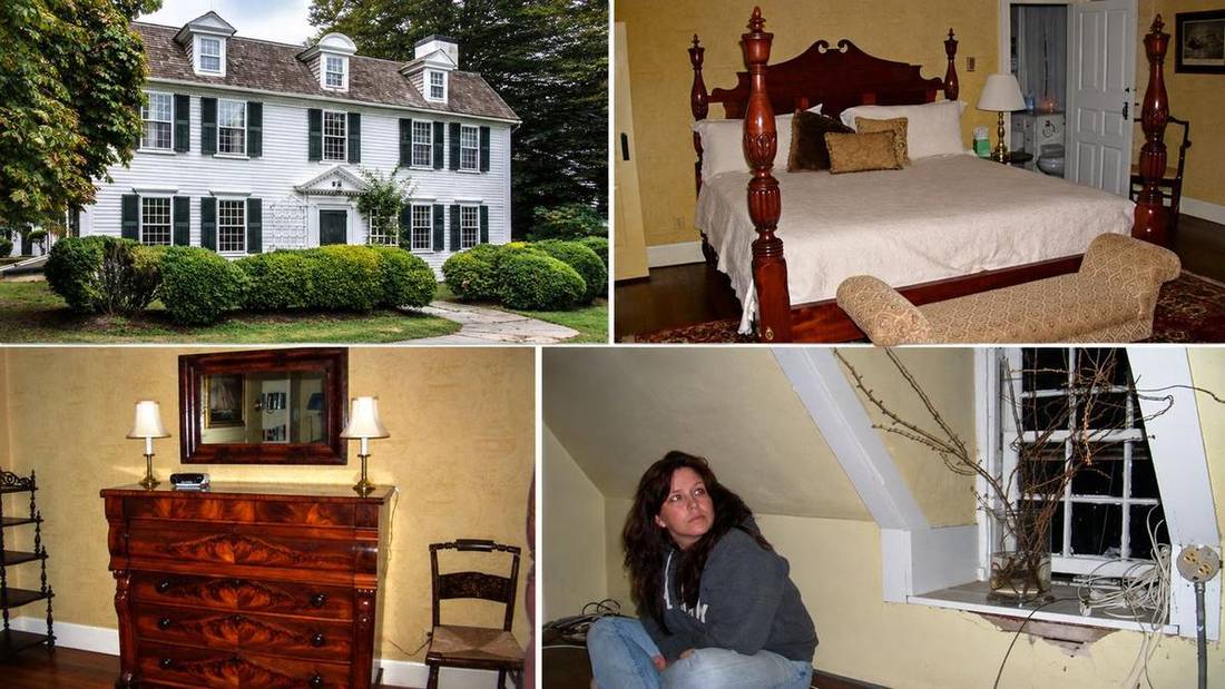 Governor Bradford House and rooms examined during the investigation