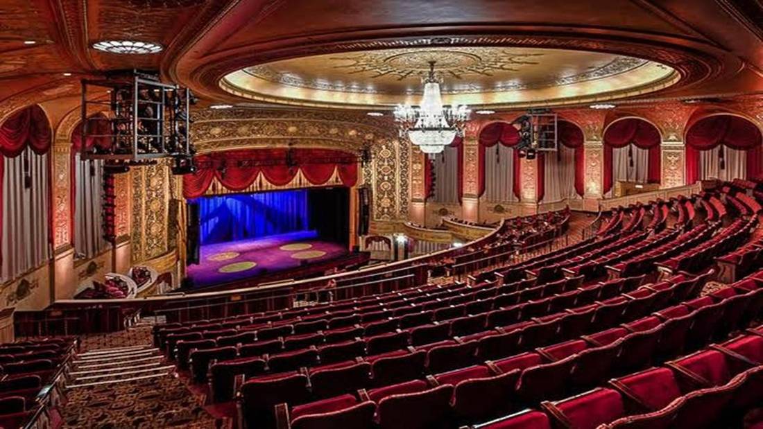 Interior of the Warner Theatre in Torrington, Connecticut